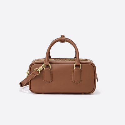Sac à bandoulière en cuir véritable vintage