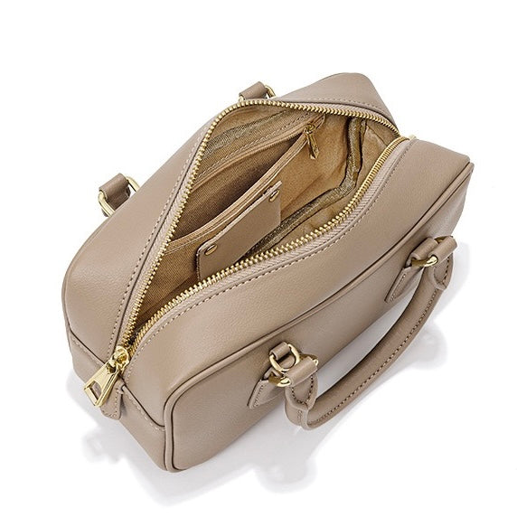 Sac à bandoulière en cuir véritable vintage