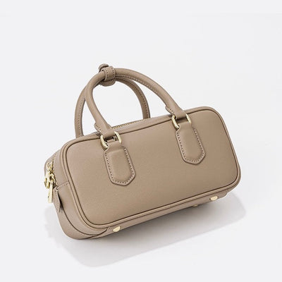 Sac à bandoulière en cuir véritable vintage