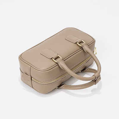 Sac à bandoulière en cuir véritable vintage