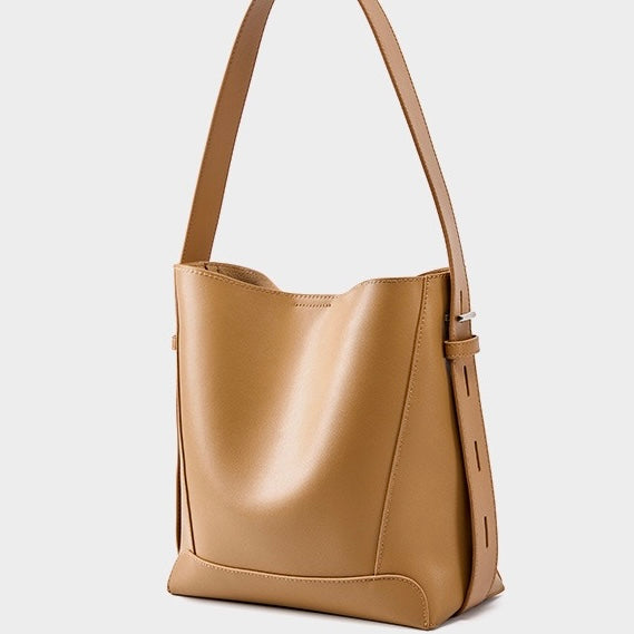 Sac à bandoulière et à l'épaule en cuir véritable grand modèle à sez pour homme