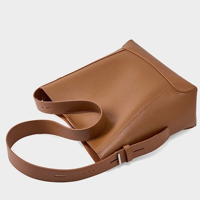 Sac à bandoulière et à l'épaule en cuir véritable grand modèle à sez pour homme