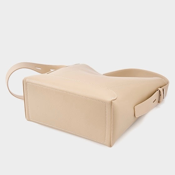 Sac à bandoulière et à l'épaule en cuir véritable grand modèle à sez pour homme