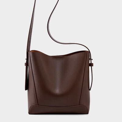 Sac à bandoulière et à l'épaule en cuir véritable grand modèle à sez pour homme