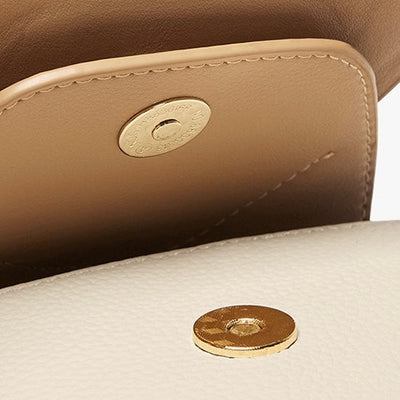 Petit sac à bandoulière en cuir véritable pour téléphone et lapin