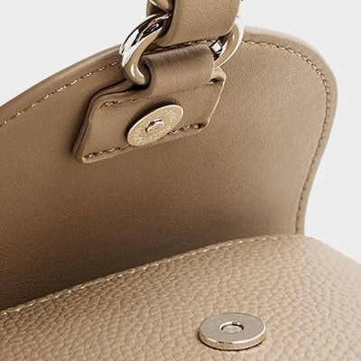 Mini sac à main en cuir véritable pour téléphone