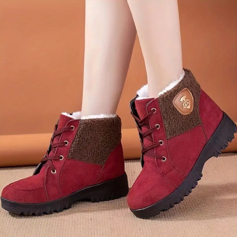 AMILA - Bottes d'Hiver Isolées et Chaudes pour Femmes