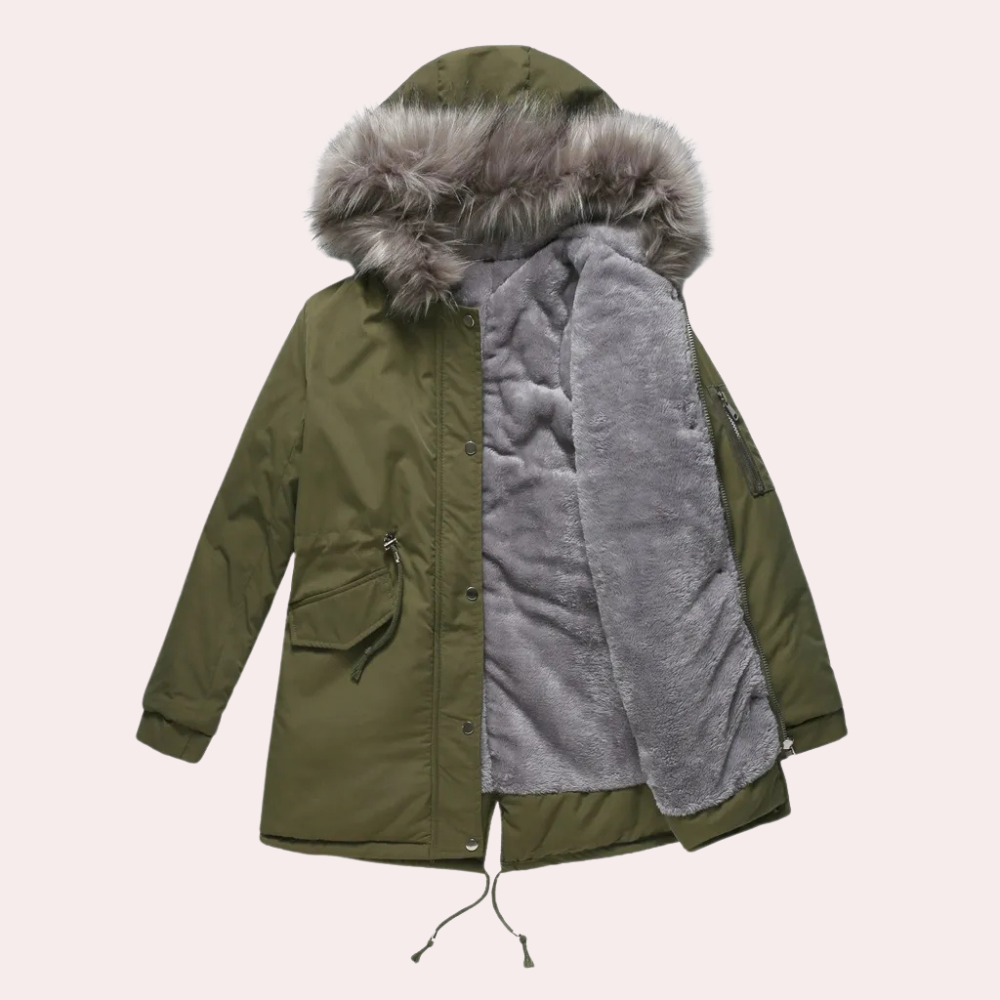 BETTY - Veste d'Hiver Avec Capuche Pour Femmes