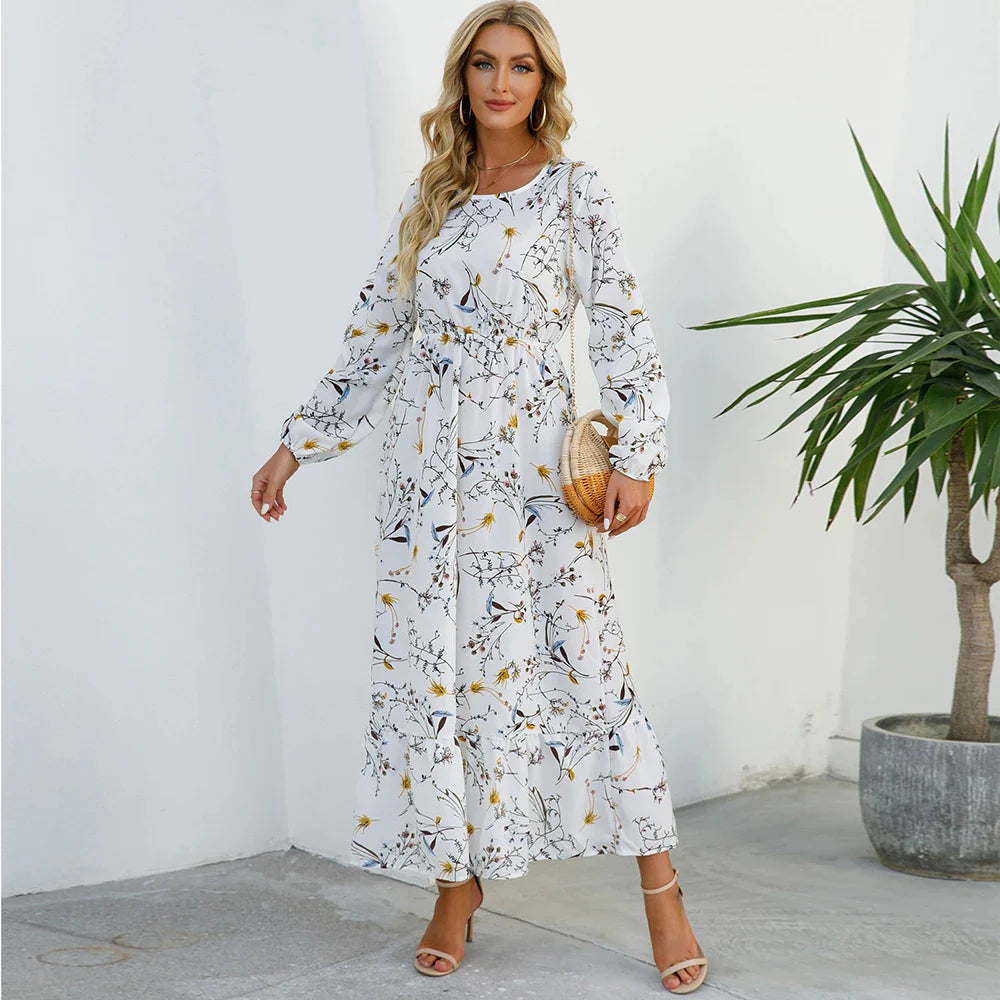 Irma | Élégante Robe Maxi Bohème pour Femmes