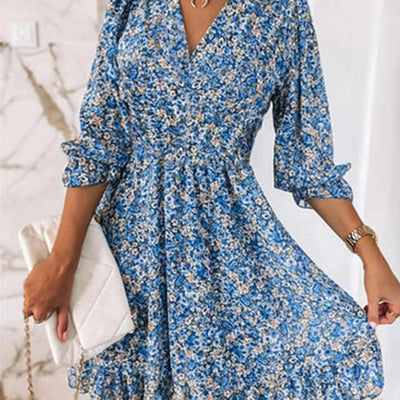 JANNINE - Mini robe d'été élégante