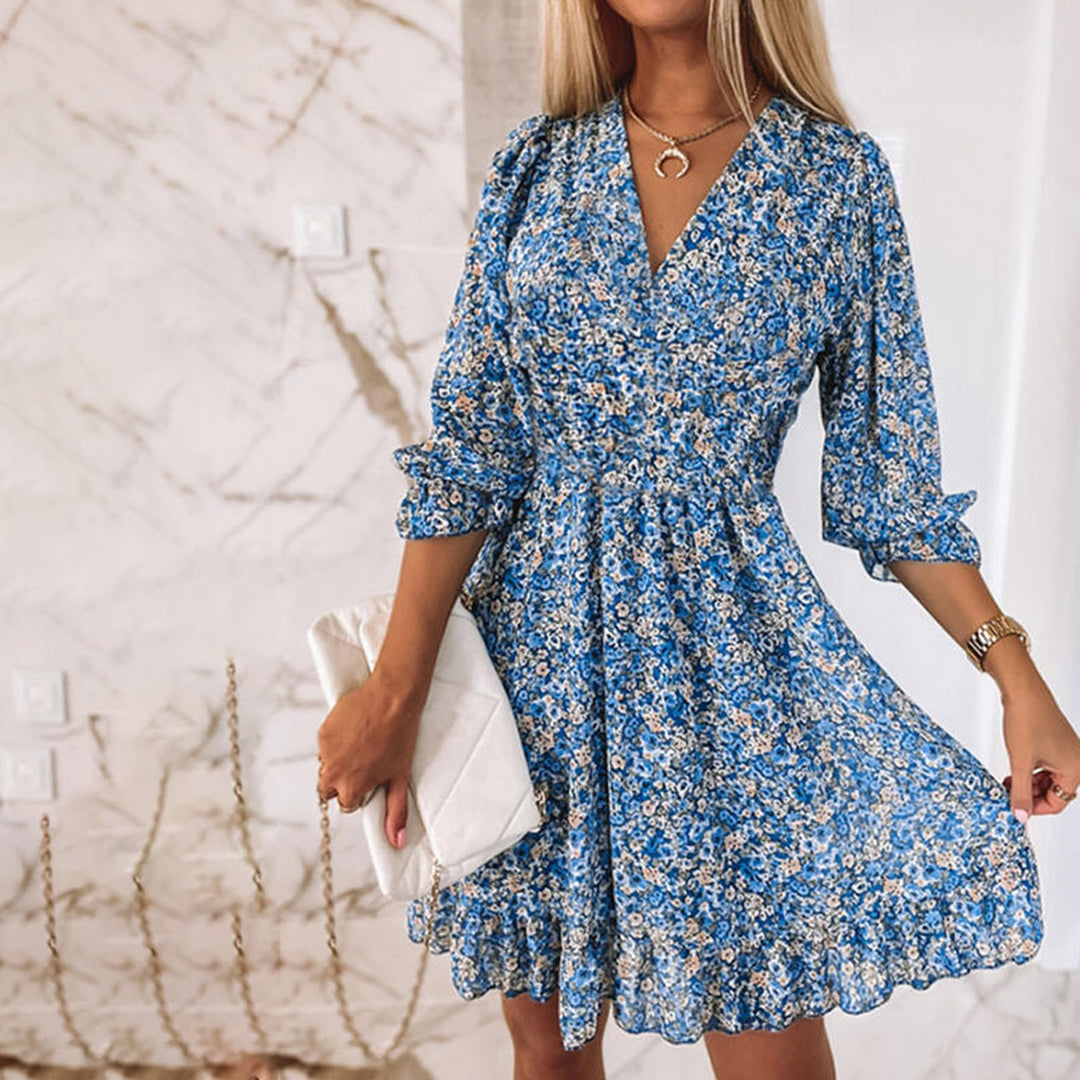 JANNINE - Mini robe d'été élégante