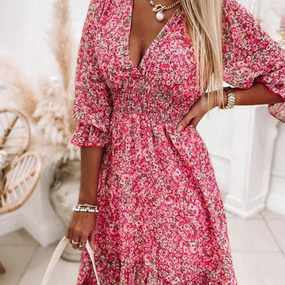 JANNINE - Mini robe d'été élégante