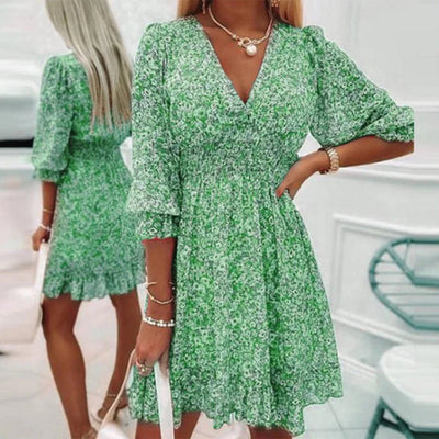 JANNINE - Mini robe d'été élégante