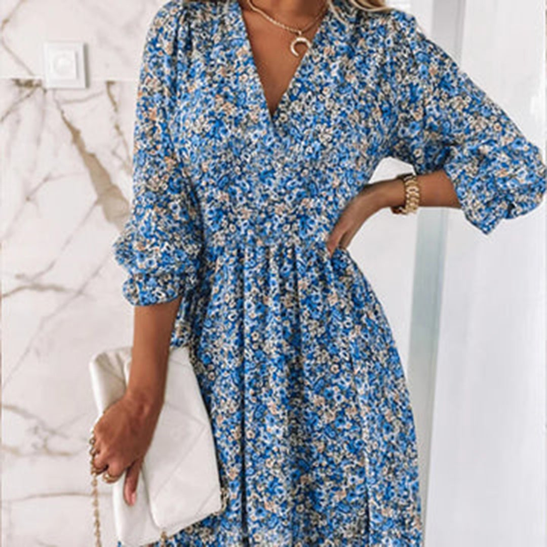 JANNINE - Mini robe d'été élégante