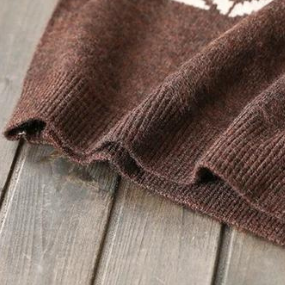 ALOHA - Pull Tendance à Col Montant pour Femmes