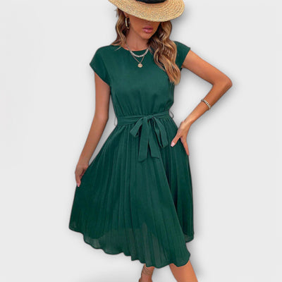Claire | Robe décontractée à carreaux