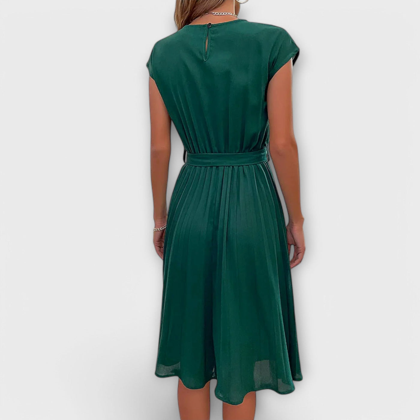 Claire | Robe décontractée à carreaux