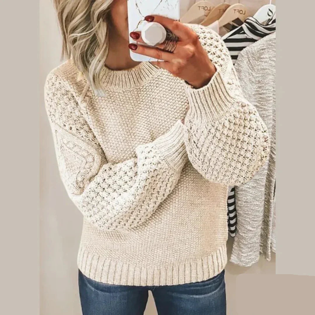 Sofie™ | Komfortabel og Elegant Trøje