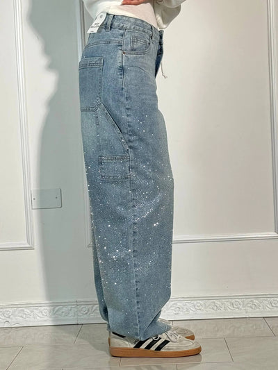 Aubrey™ | Jean à Détails Scintillants