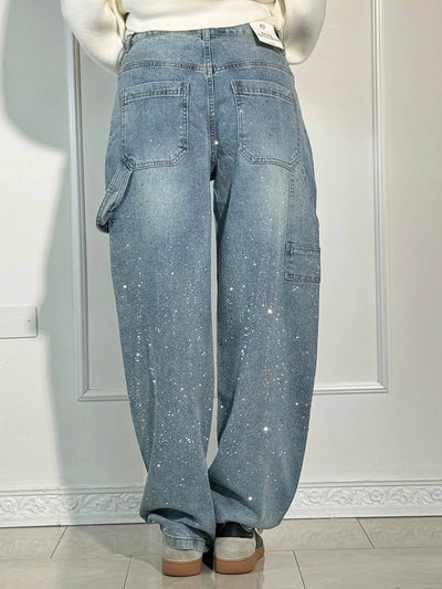 Aubrey™ | Jean à Détails Scintillants