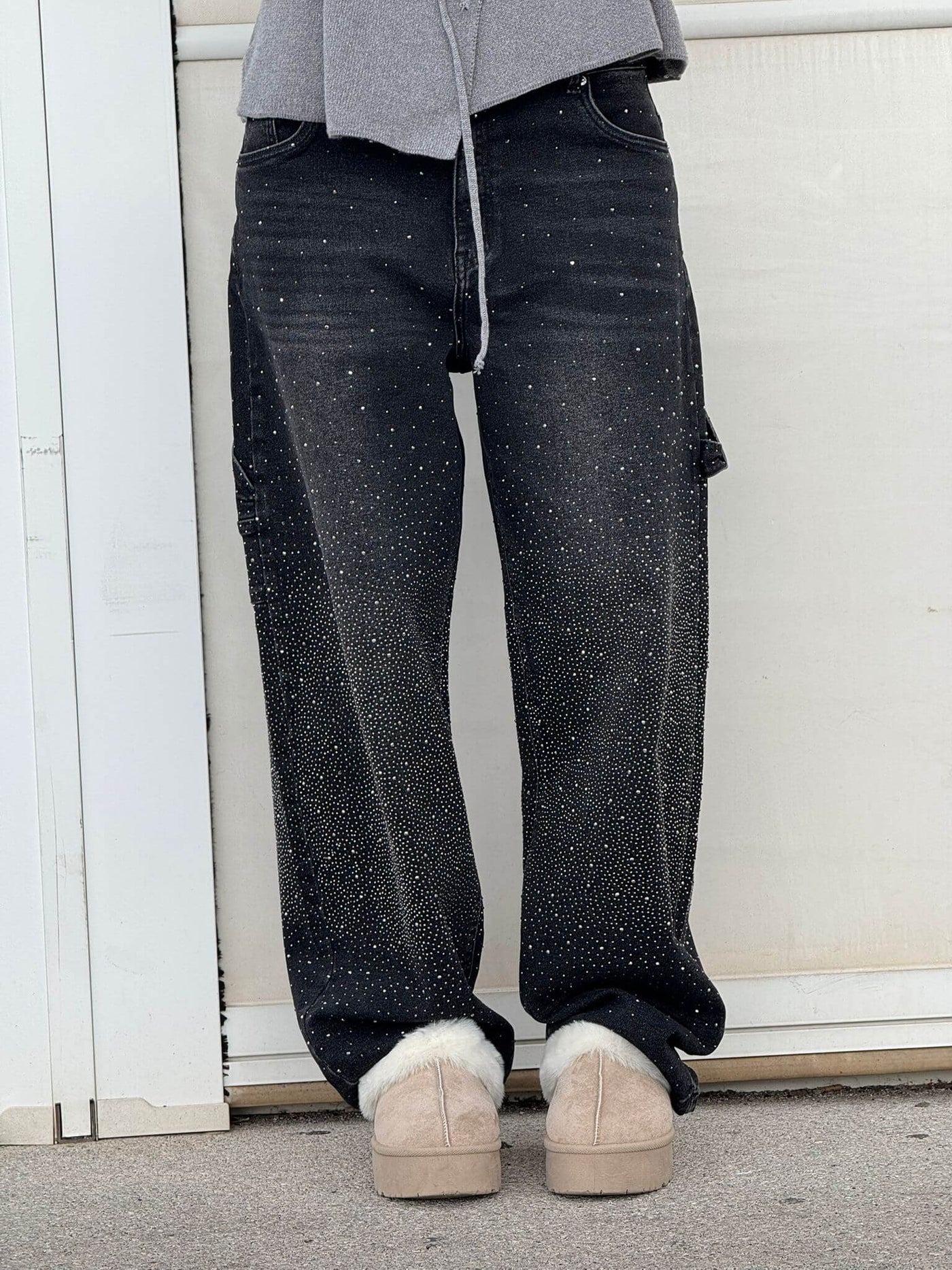 Aubrey™ | Jean à Détails Scintillants