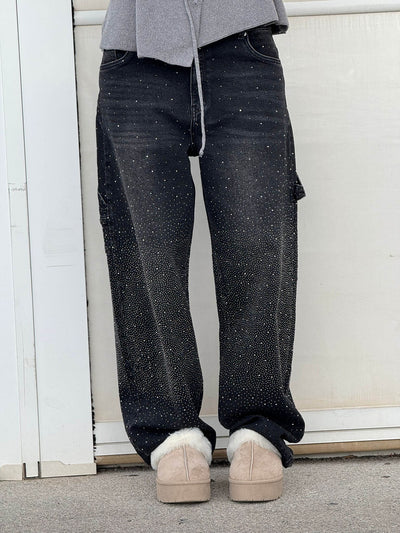 Aubrey™ | Jean à Détails Scintillants
