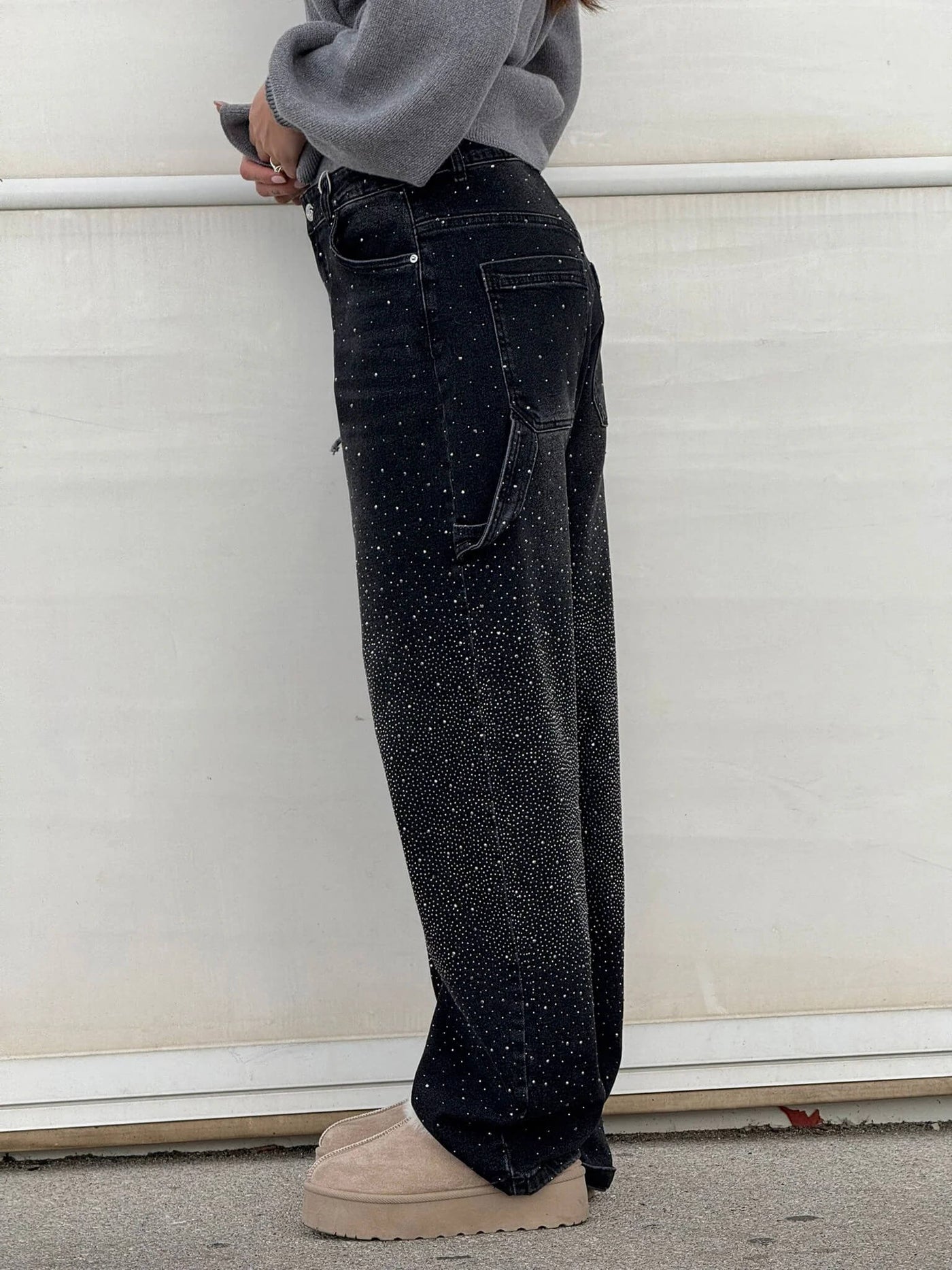 Aubrey™ | Jean à Détails Scintillants