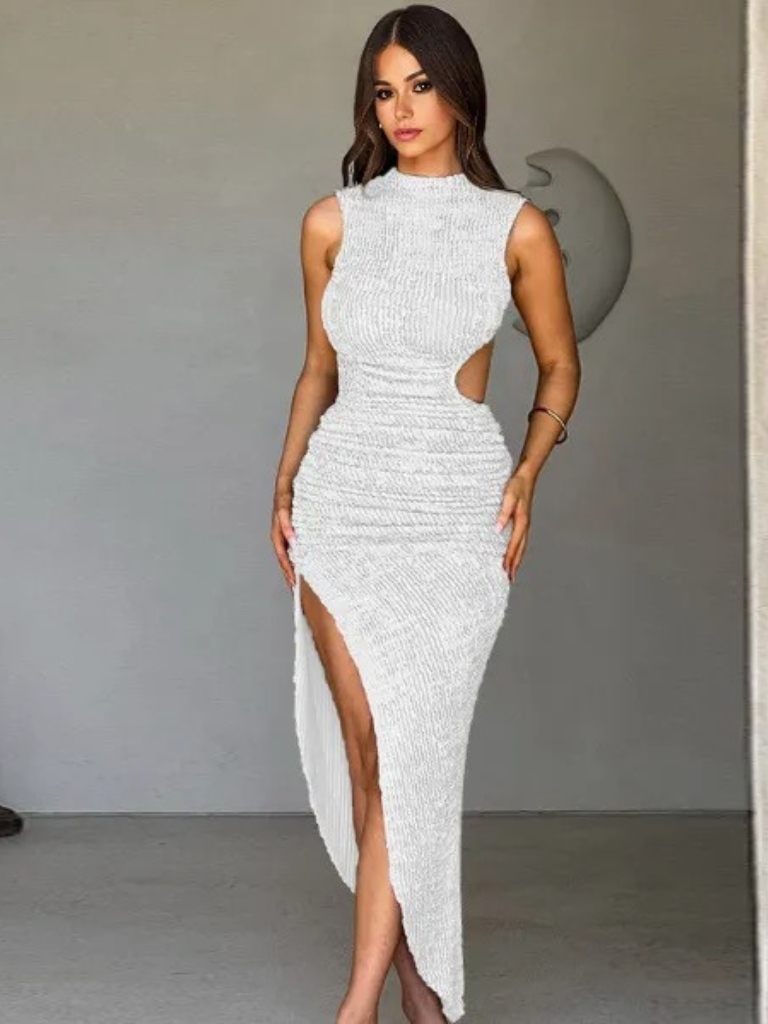 Lune™ Robe Découpes Chic