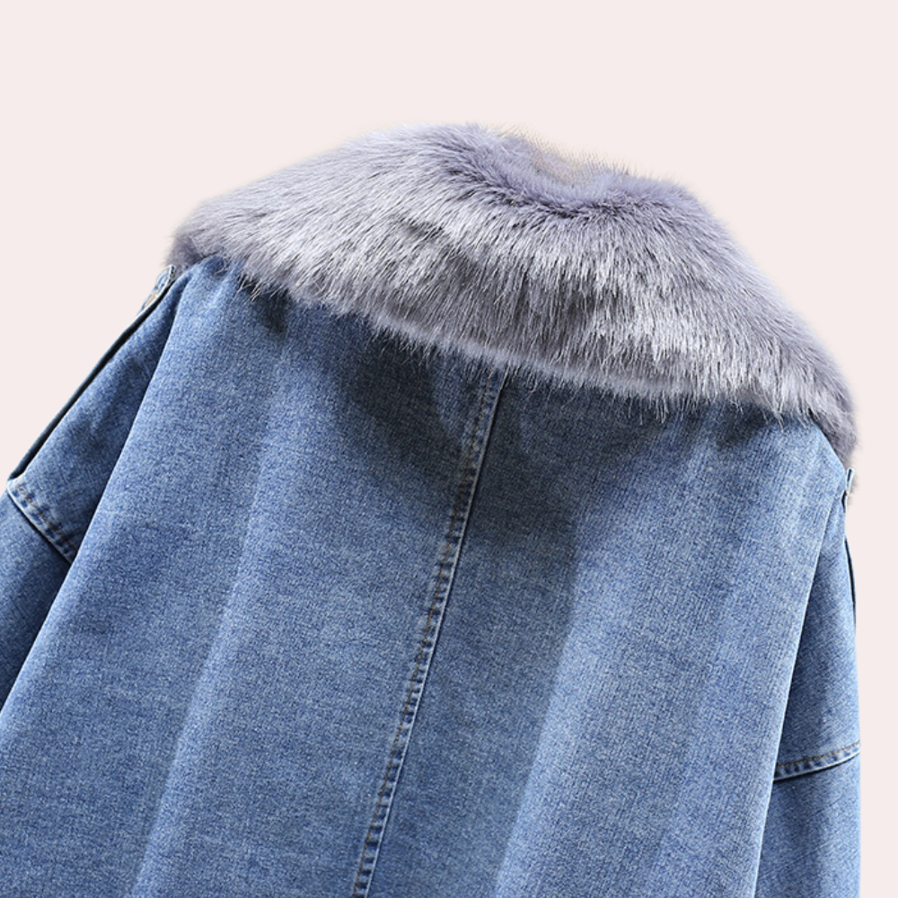 DELILAH - Veste en Jean Classique pour Femmes