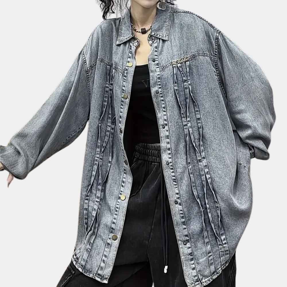 AIRIS - Veste en Denim Moderne pour Femmes