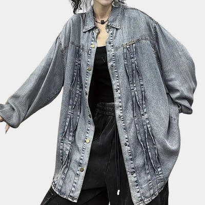 AIRIS - Veste en Denim Moderne pour Femmes