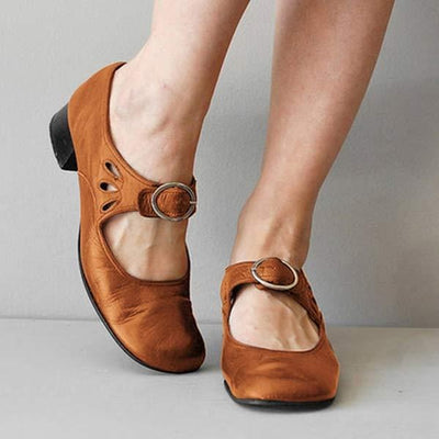 Lina™ - Sandales orthopédiques élégantes en cuir