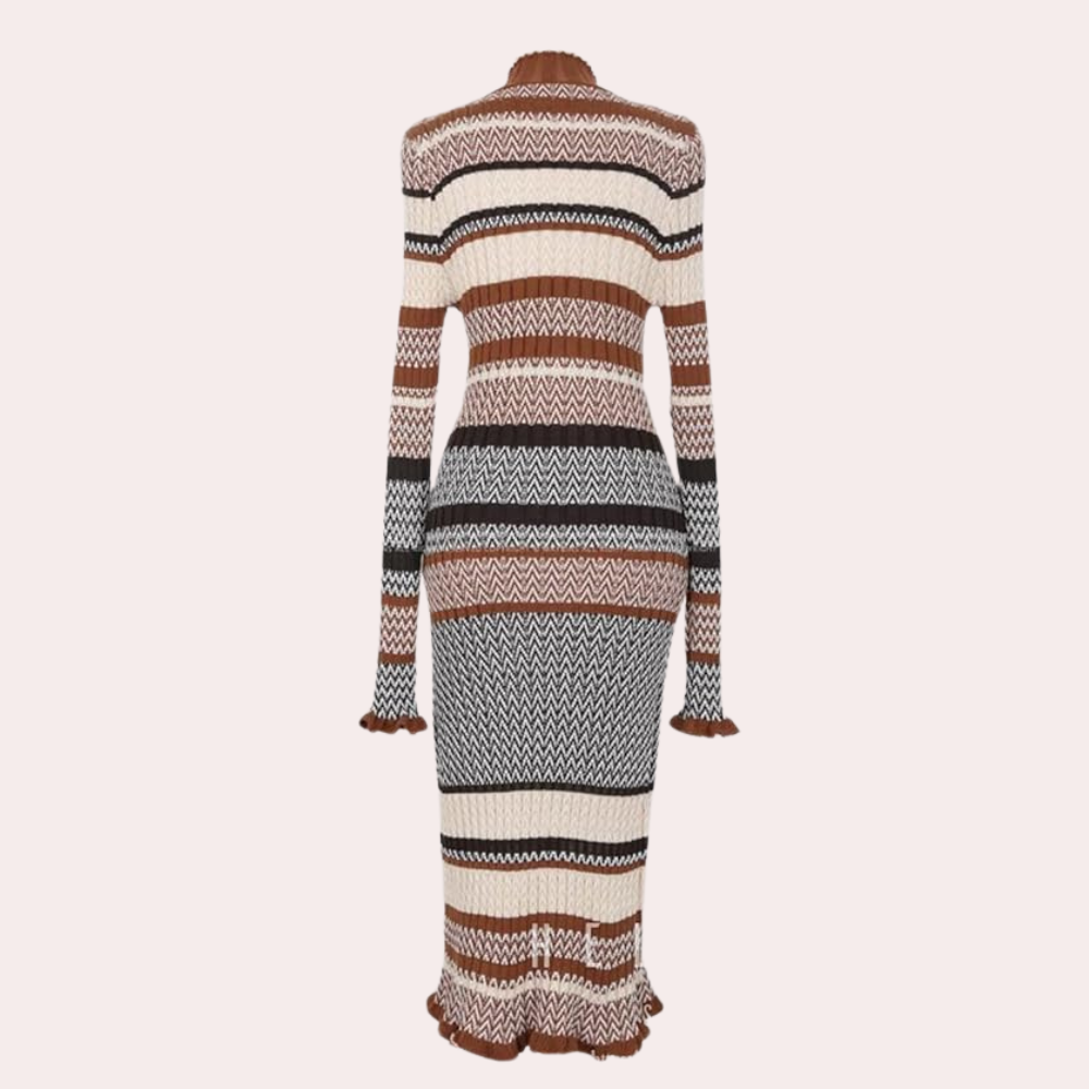ARIA - Robe en Tricot Chaleureuse pour Femmes