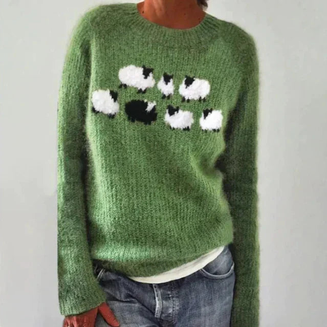 Camille™ | Pull Rétro d’Automne