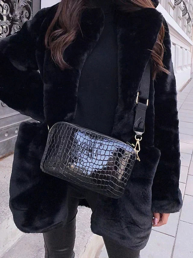 Sana - Manteau femme teddy