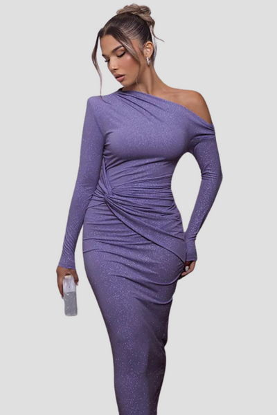 Lieke | Maxi robe pailletée