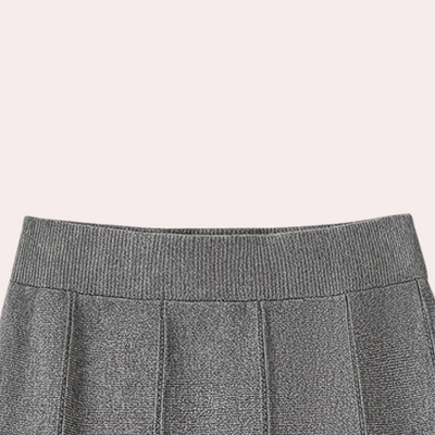 LECEA - Jupe Stylisé à Taille Haute pour Femme