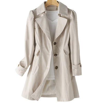 Luciba - Coupe-vent long et veste de pluie pour femmes