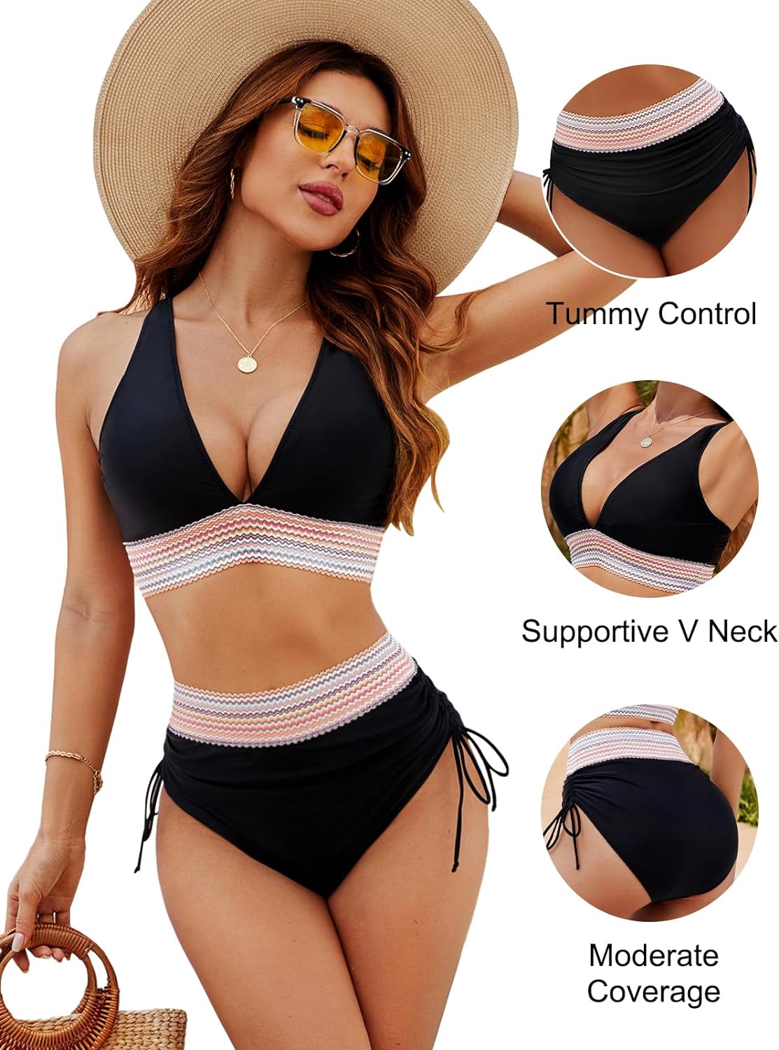 Femme 2 Pièces String Bikini – Isabella