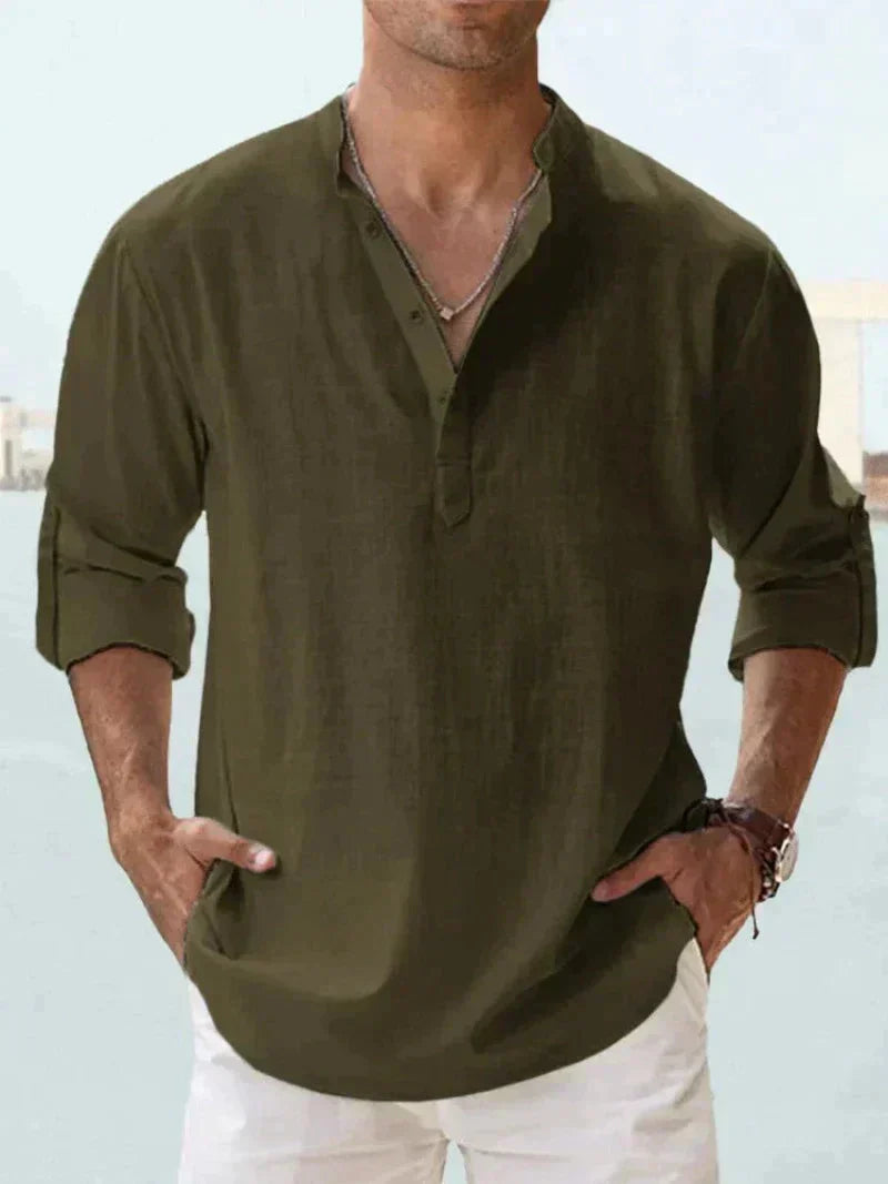 Antoine | Chemise 3/4 Longue Manchepour Hommes