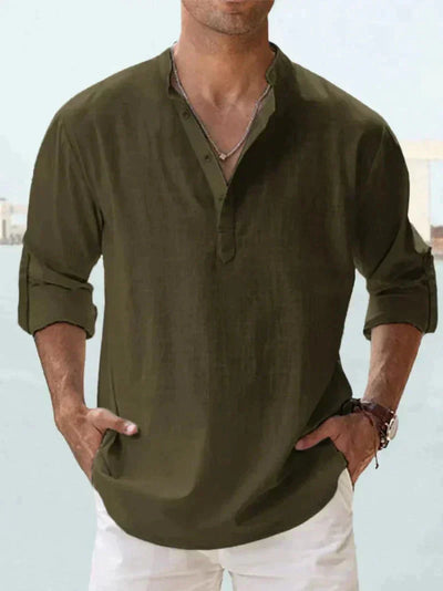 Antoine | Chemise 3/4 Longue Manchepour Hommes
