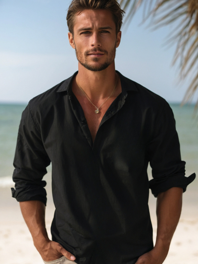 Antoine | Chemise 3/4 Longue Manchepour Hommes
