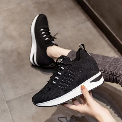 Lily | Chaussure Compensées Pour Femme | Lacets