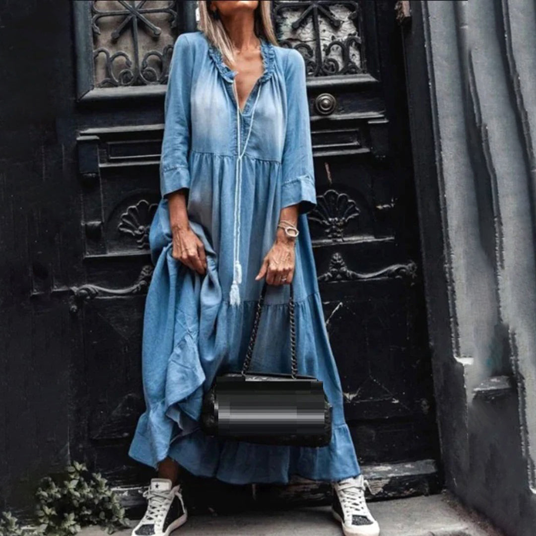 MARGHERITA - Robe longue d'été confortable