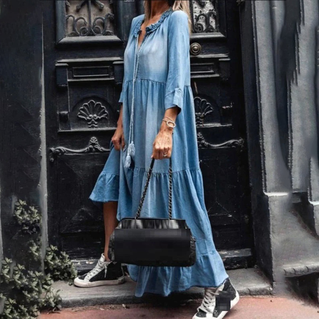 MARGHERITA - Robe longue d'été confortable