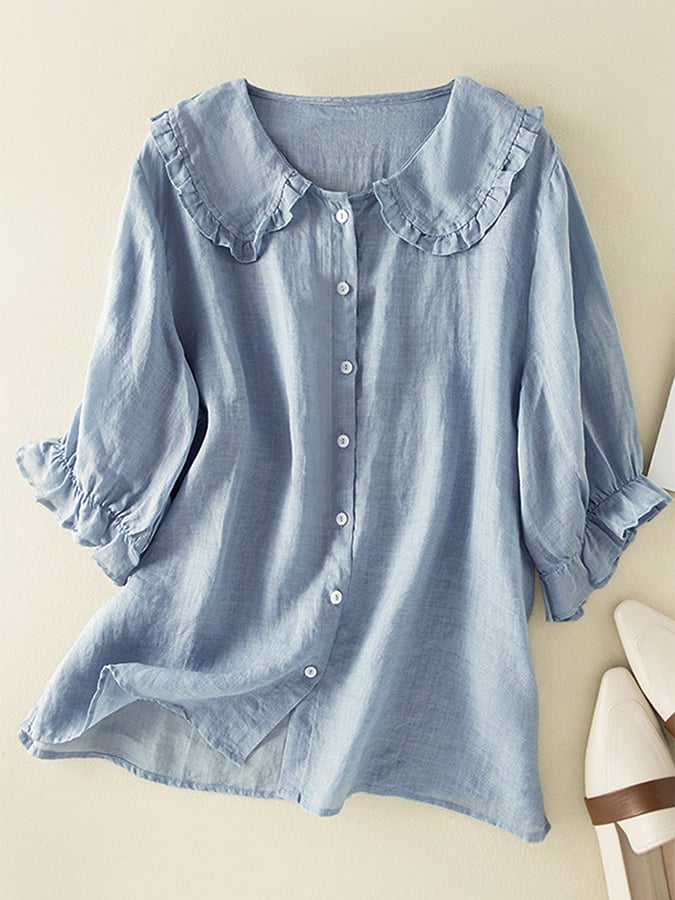 Femme Fluide Longue Blouse – Lorrie