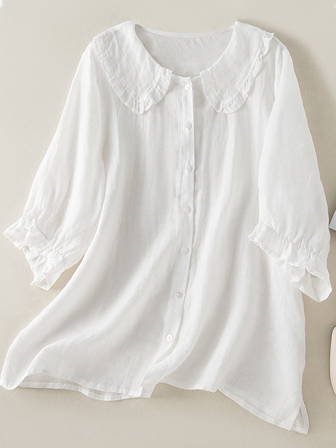 Femme Fluide Longue Blouse – Lorrie