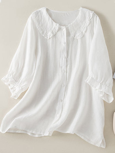 Femme Fluide Longue Blouse – Lorrie