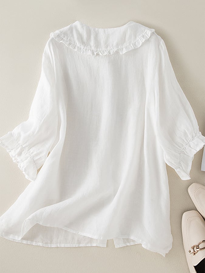 Femme Fluide Longue Blouse – Lorrie