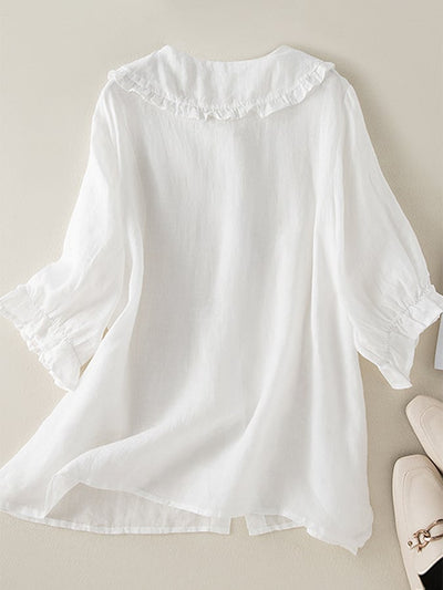 Femme Fluide Longue Blouse – Lorrie